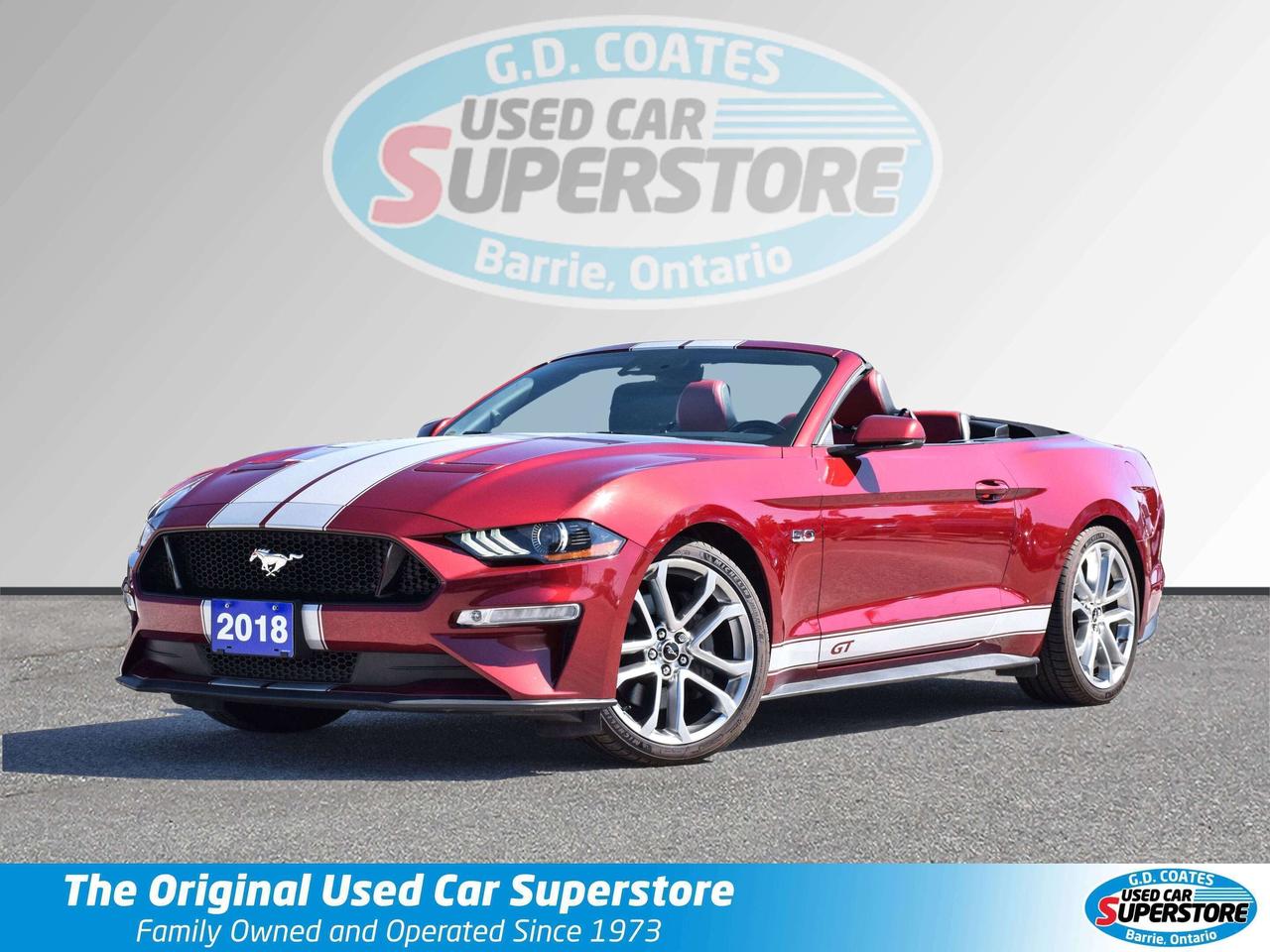 2018 Ford Mustang GT Premium ~5.0L V8 ~Brembo Brakes ~Nav ~Leather Photo