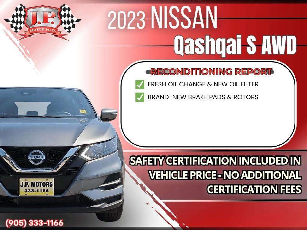 2023 Nissan Qashqai S Apple CarPlay & Android Auto • Heated Front Seats • Lane Assist • Rear Parking Sensors • SiriusXM® Satellite Radio Photo