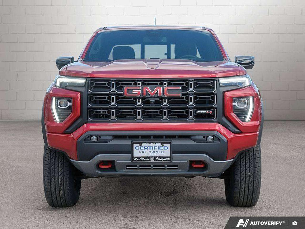 2024 GMC Canyon AT4, 2.7L 4-CYL, ALLOYS, LEATHER, SUNROOF, 1-OWNER, CERTIFIED PREOWNED! Photo
