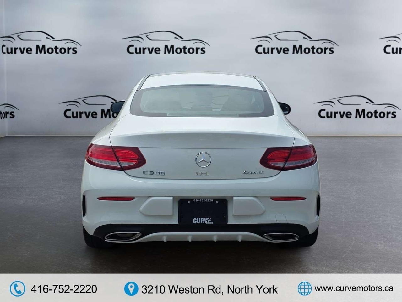2017 Mercedes-Benz C-Class C300 4MATIC COUPE AMG PKG * BROWN INT / NAVI / CAM / PANORAMIC Photo3