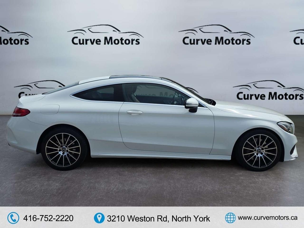2017 Mercedes-Benz C-Class C300 4MATIC COUPE AMG PKG * BROWN INT / NAVI / CAM / PANORAMIC Photo