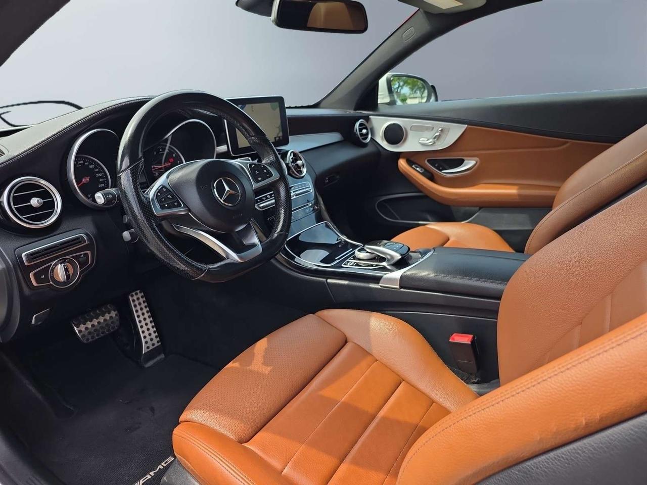 2017 Mercedes-Benz C-Class C300 4MATIC COUPE AMG PKG * BROWN INT / NAVI / CAM / PANORAMIC Photo
