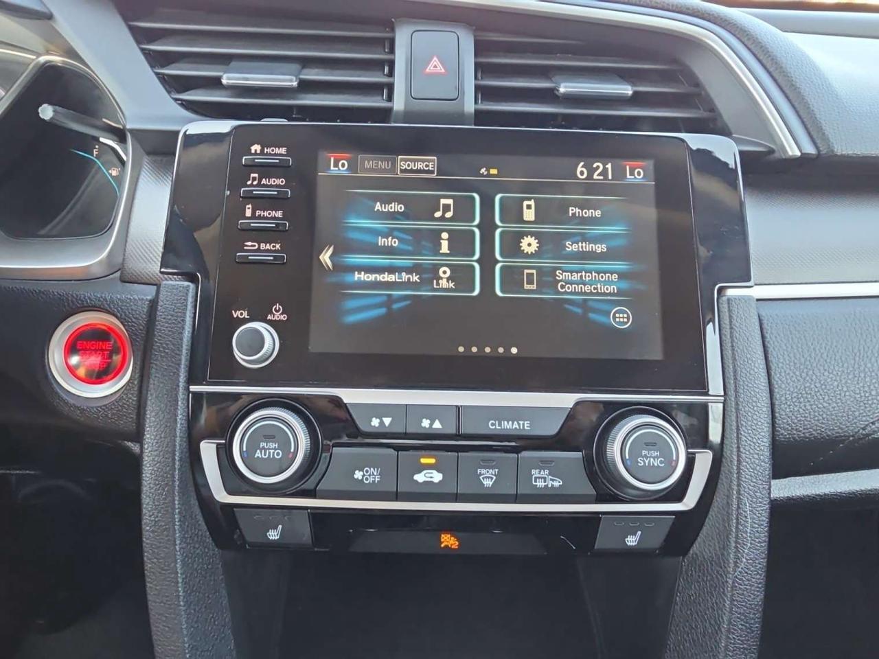 2020 Honda Civic EX AUTOMATIC * CARPLAY / SUNROOF / LANE ASSIST / CAMERA / HEATED SEATS Photo