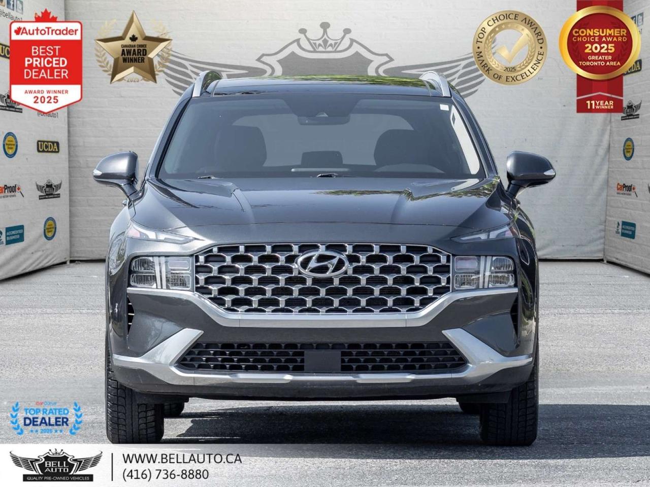 2021 Hyundai Santa Fe Preferred   B.CAM   PANO   CARPLAY   DRIVEMODS   NOACCIDENT Photo1