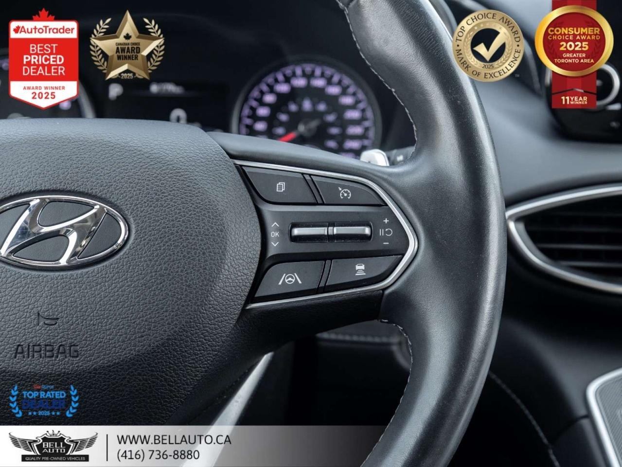 2021 Hyundai Santa Fe Preferred   B.CAM   PANO   CARPLAY   DRIVEMODS   NOACCIDENT Photo