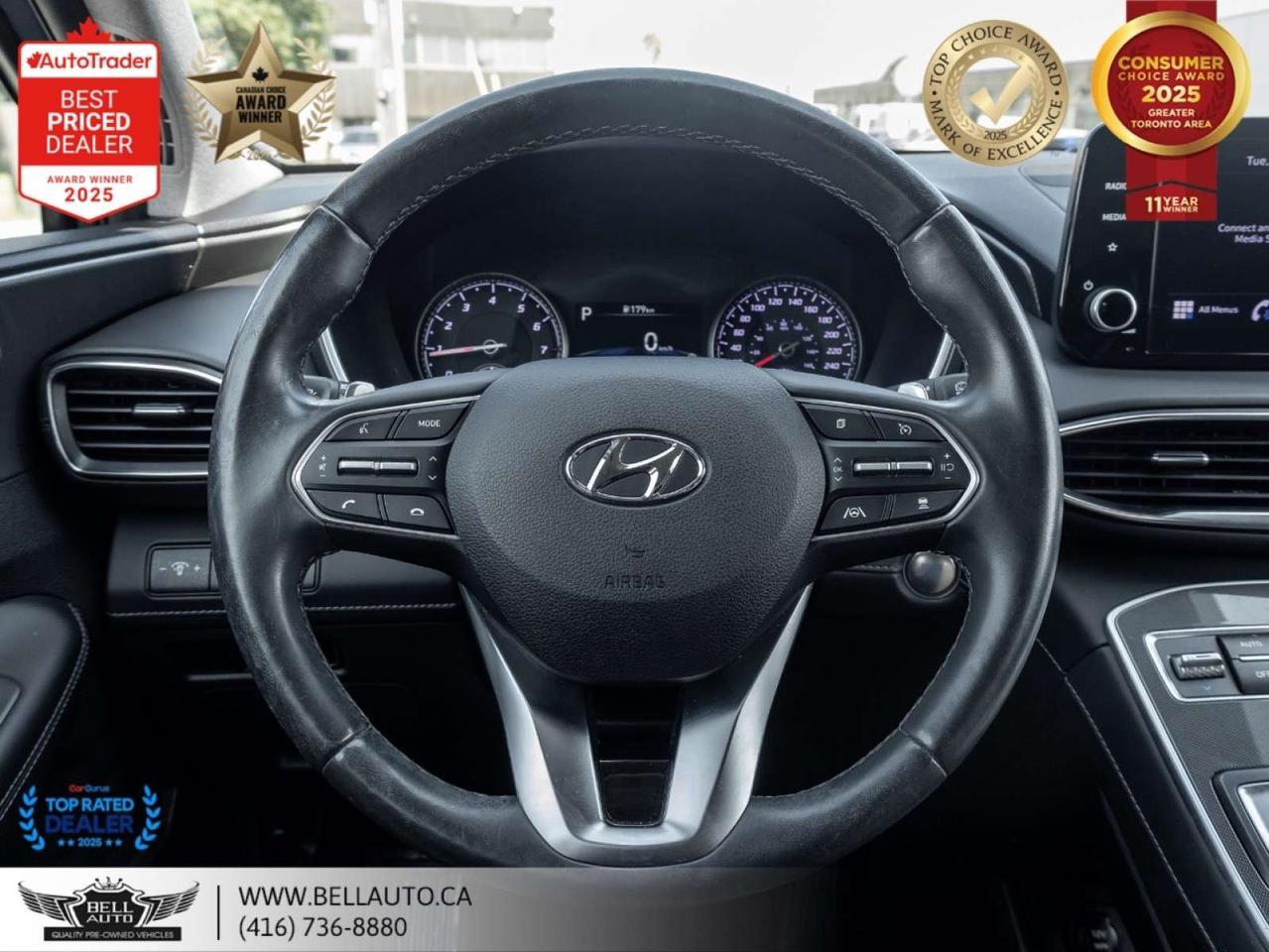 2021 Hyundai Santa Fe Preferred   B.CAM   PANO   CARPLAY   DRIVEMODS   NOACCIDENT Photo