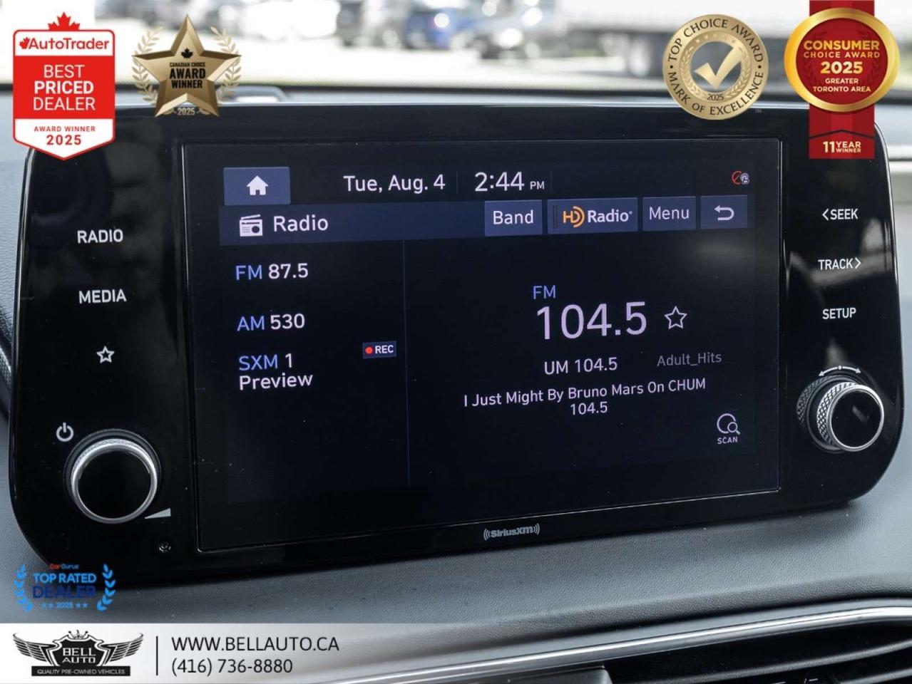 2021 Hyundai Santa Fe Preferred   B.CAM   PANO   CARPLAY   DRIVEMODS   NOACCIDENT Photo