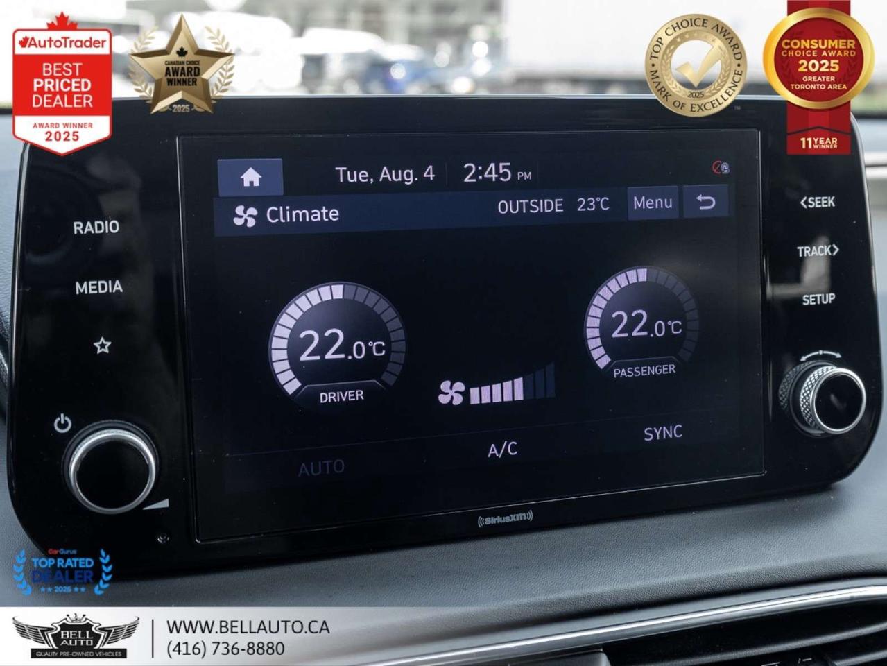 2021 Hyundai Santa Fe Preferred   B.CAM   PANO   CARPLAY   DRIVEMODS   NOACCIDENT Photo