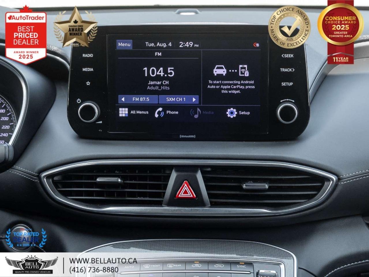 2021 Hyundai Santa Fe Preferred   B.CAM   PANO   CARPLAY   DRIVEMODS   NOACCIDENT Photo
