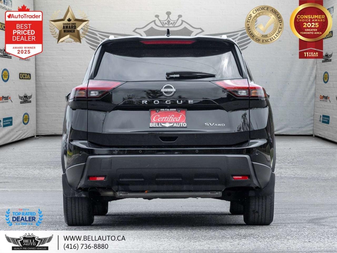 2024 Nissan Rogue SV Moonroof   B.CAM   PANO   B.SPOT   ONEOWNER   NOACCIDENT Photo