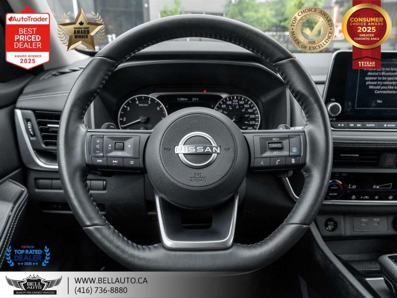 2024 Nissan Rogue SV Moonroof   B.CAM   PANO   B.SPOT   ONEOWNER   NOACCIDENT Photo