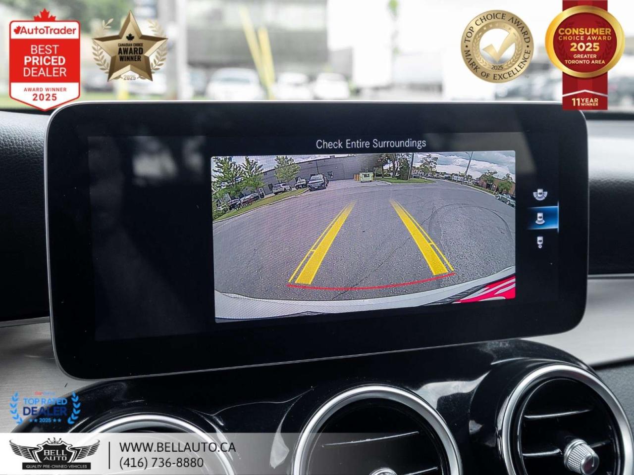2022 Mercedes-Benz GLC 300   AMGPKG   NIGHTPKG   PRMPKG   REDLTHR   UPGRDRIMS   ONEOWNER   NOACCIDENT Photo4