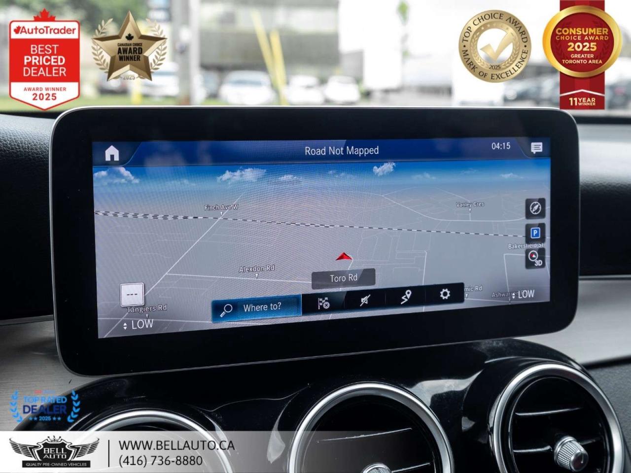 2022 Mercedes-Benz GLC 300   AMGPKG   NIGHTPKG   PRMPKG   REDLTHR   UPGRDRIMS   ONEOWNER   NOACCIDENT Photo3