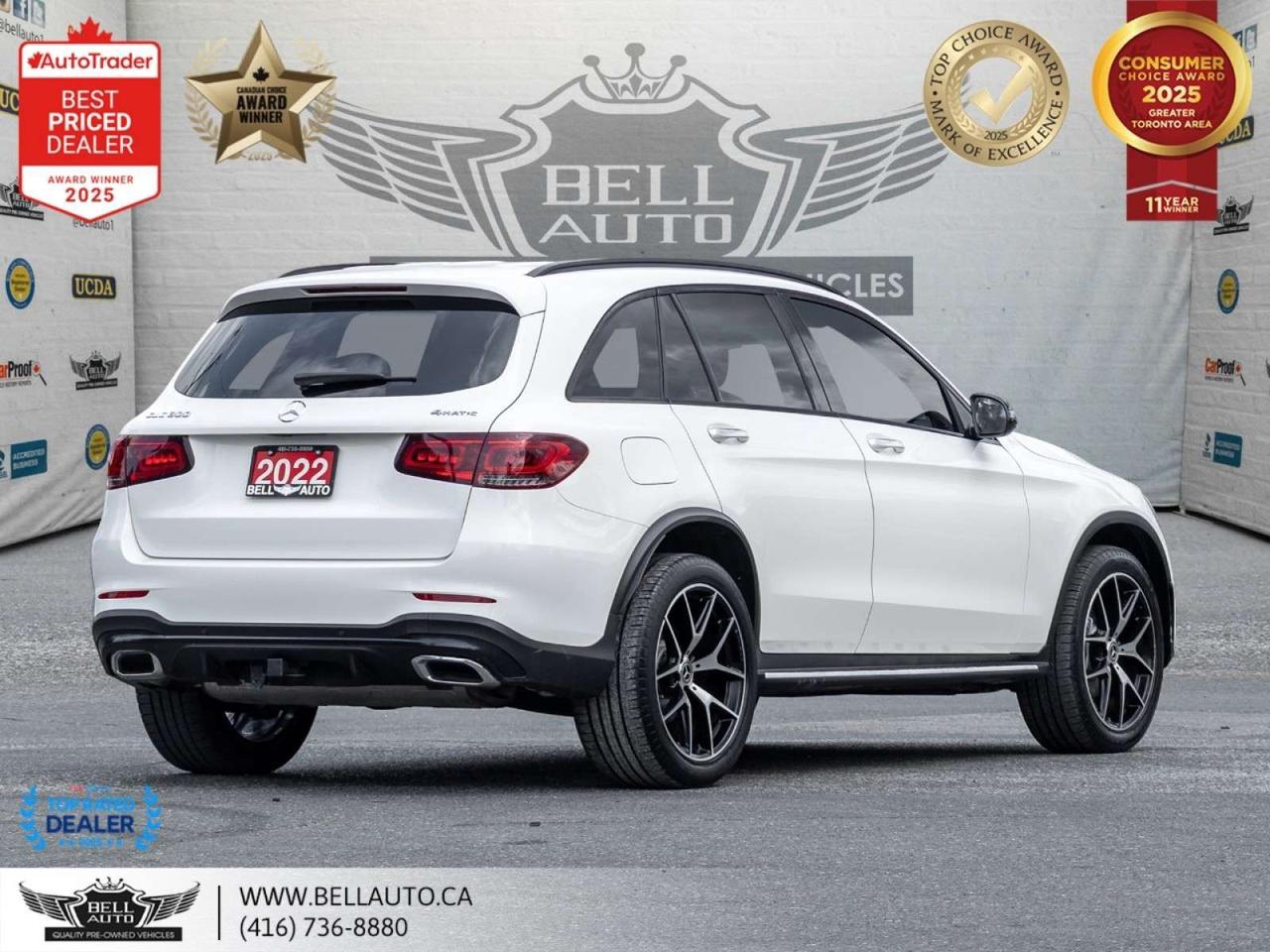 2022 Mercedes-Benz GLC 300   AMGPKG   NIGHTPKG   PRMPKG   REDLTHR   UPGRDRIMS   ONEOWNER   NOACCIDENT Photo