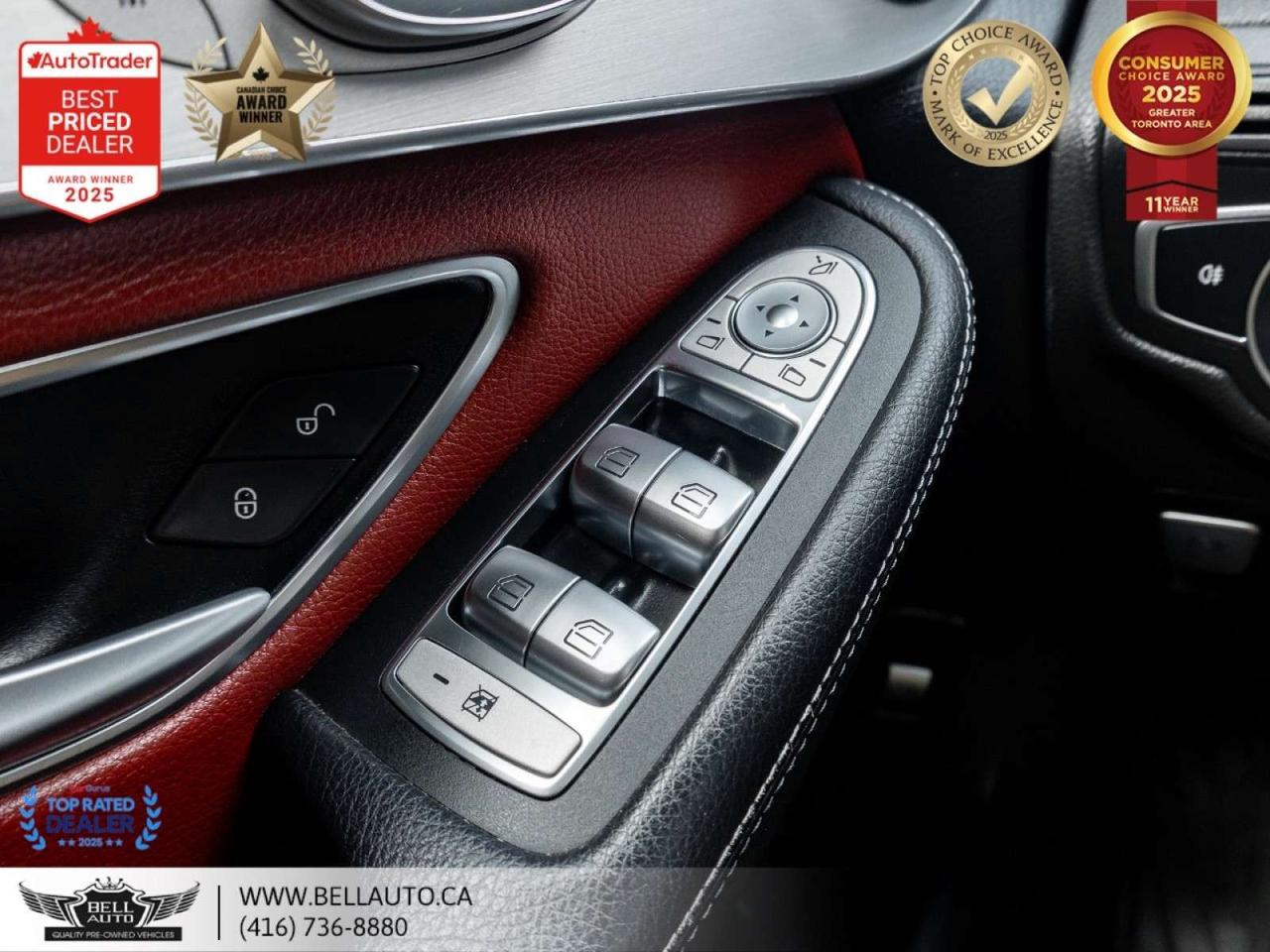 2022 Mercedes-Benz GLC 300   AMGPKG   NIGHTPKG   PRMPKG   REDLTHR   UPGRDRIMS   ONEOWNER   NOACCIDENT Photo