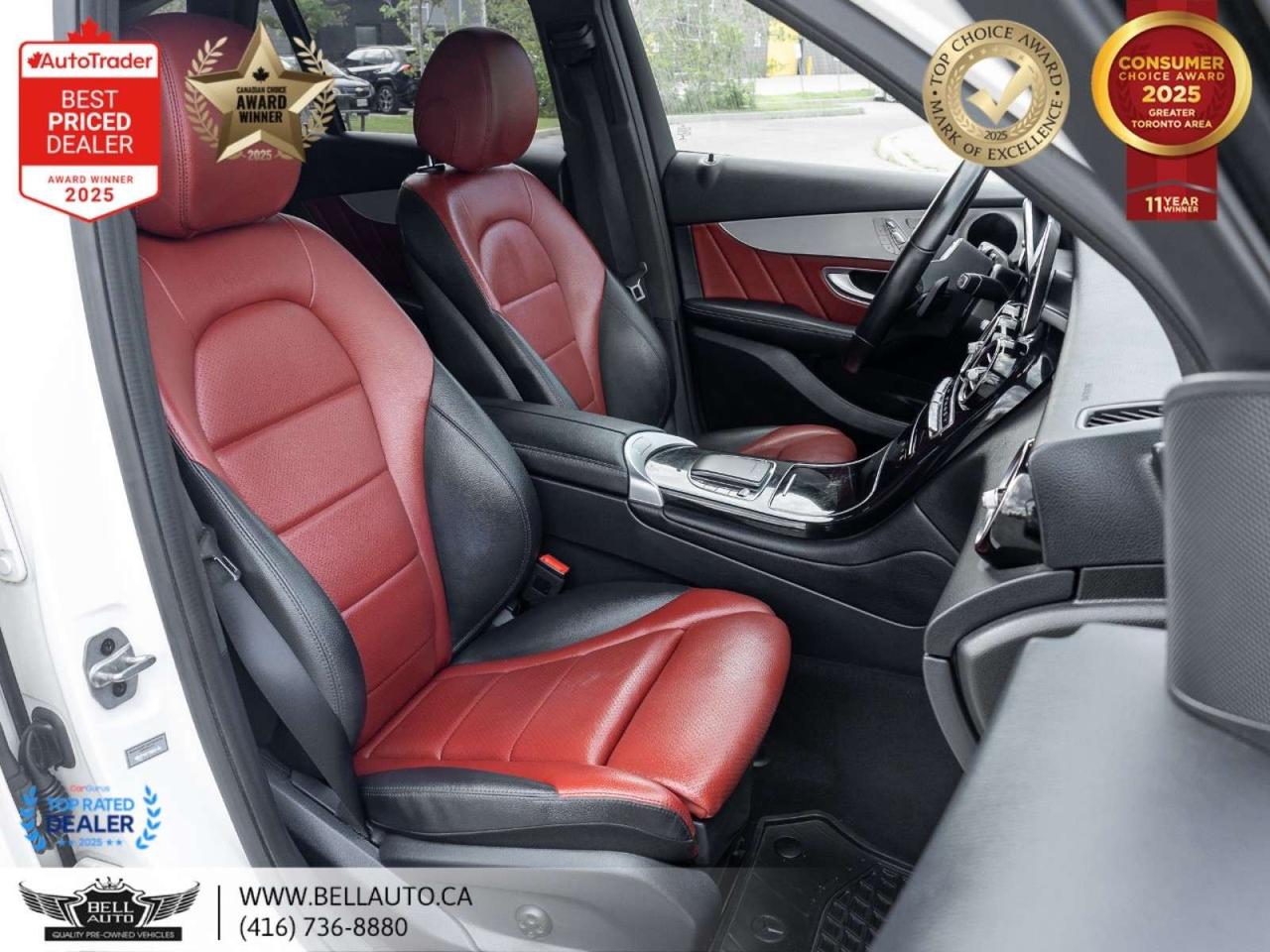 2022 Mercedes-Benz GLC 300   AMGPKG   NIGHTPKG   PRMPKG   REDLTHR   UPGRDRIMS   ONEOWNER   NOACCIDENT Photo