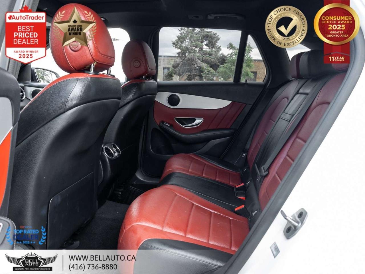 2022 Mercedes-Benz GLC 300   AMGPKG   NIGHTPKG   PRMPKG   REDLTHR   UPGRDRIMS   ONEOWNER   NOACCIDENT Photo