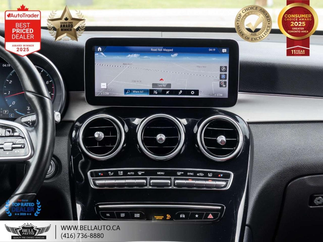 2022 Mercedes-Benz GLC 300   AMGPKG   NIGHTPKG   PRMPKG   REDLTHR   UPGRDRIMS   ONEOWNER   NOACCIDENT Photo