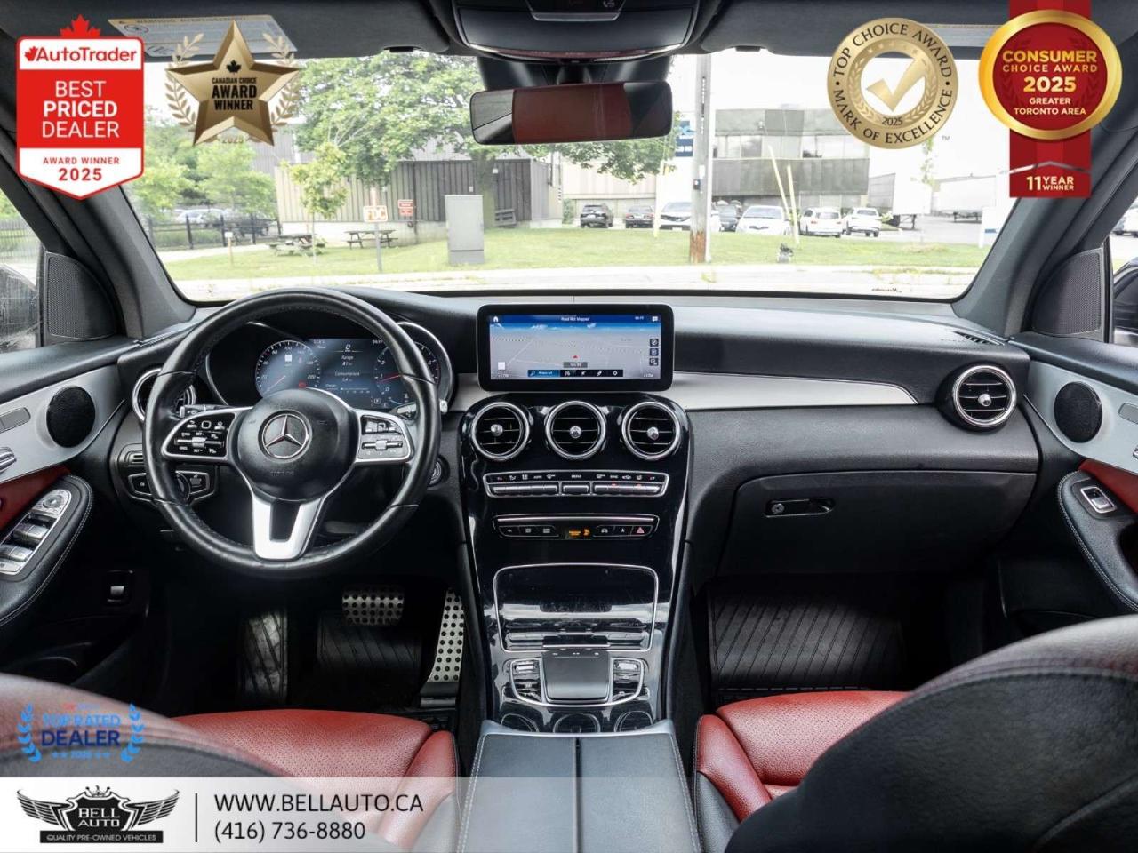 2022 Mercedes-Benz GLC 300   AMGPKG   NIGHTPKG   PRMPKG   REDLTHR   UPGRDRIMS   ONEOWNER   NOACCIDENT Photo