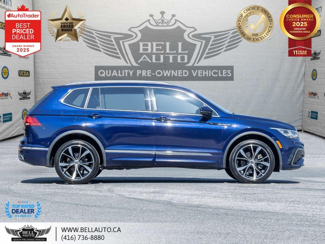 2022 Volkswagen Tiguan Highline R-Line   NAVI   B.CAM   PANO   FENDER   ONEOWNER   NOACCIDENT Photo