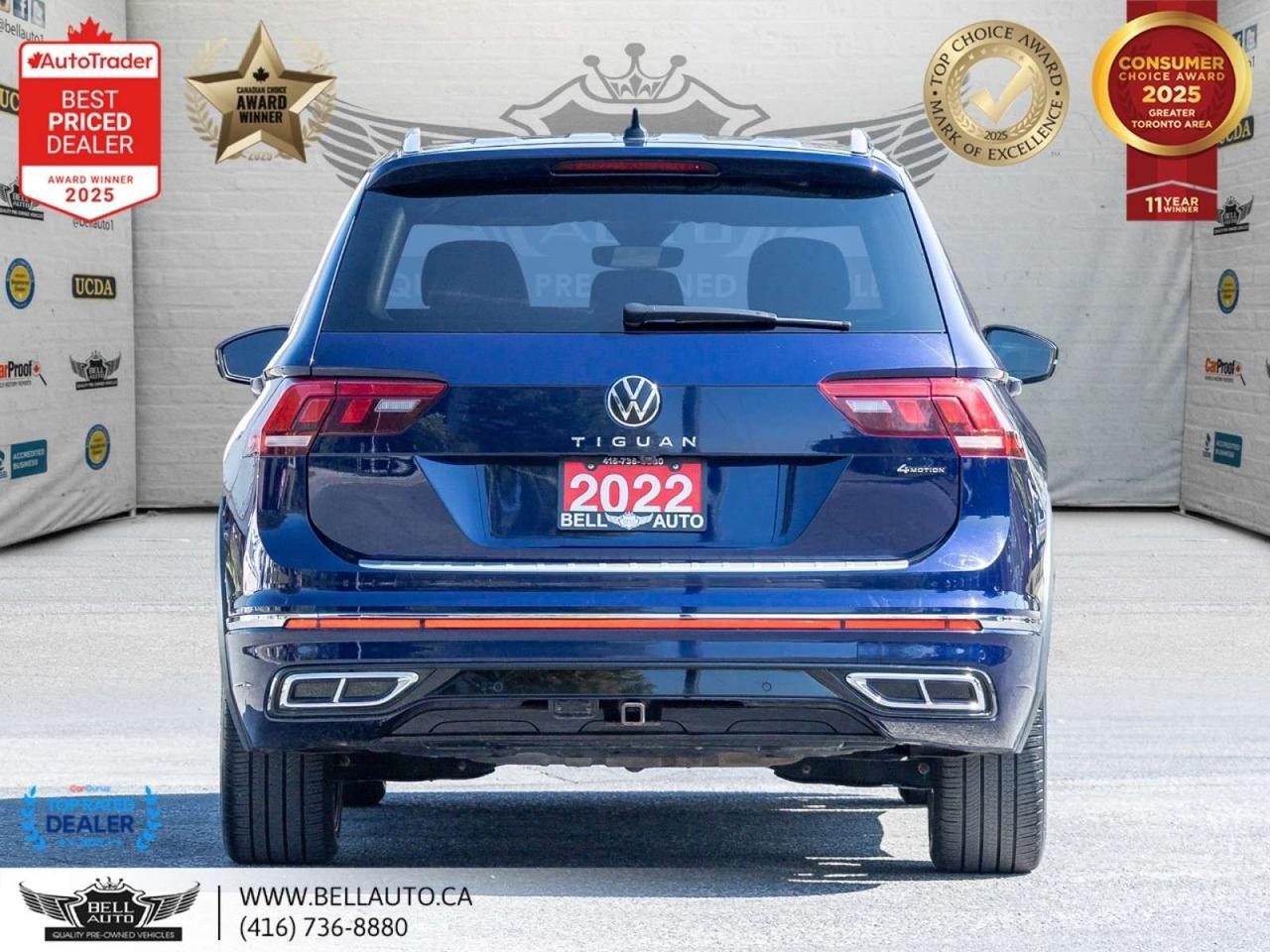 2022 Volkswagen Tiguan Highline R-Line   NAVI   B.CAM   PANO   FENDER   ONEOWNER   NOACCIDENT Photo