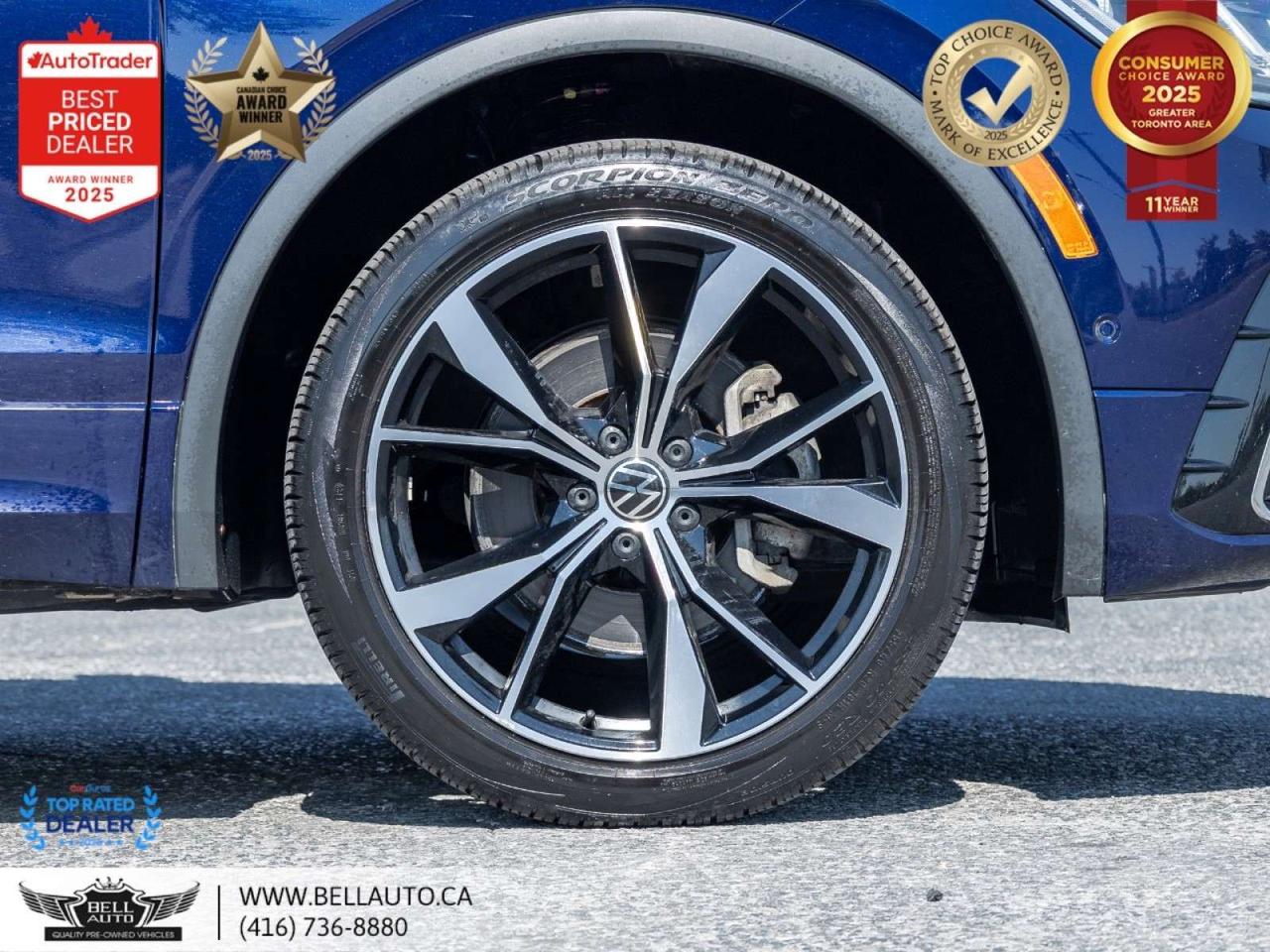 2022 Volkswagen Tiguan Highline R-Line   NAVI   B.CAM   PANO   FENDER   ONEOWNER   NOACCIDENT Photo