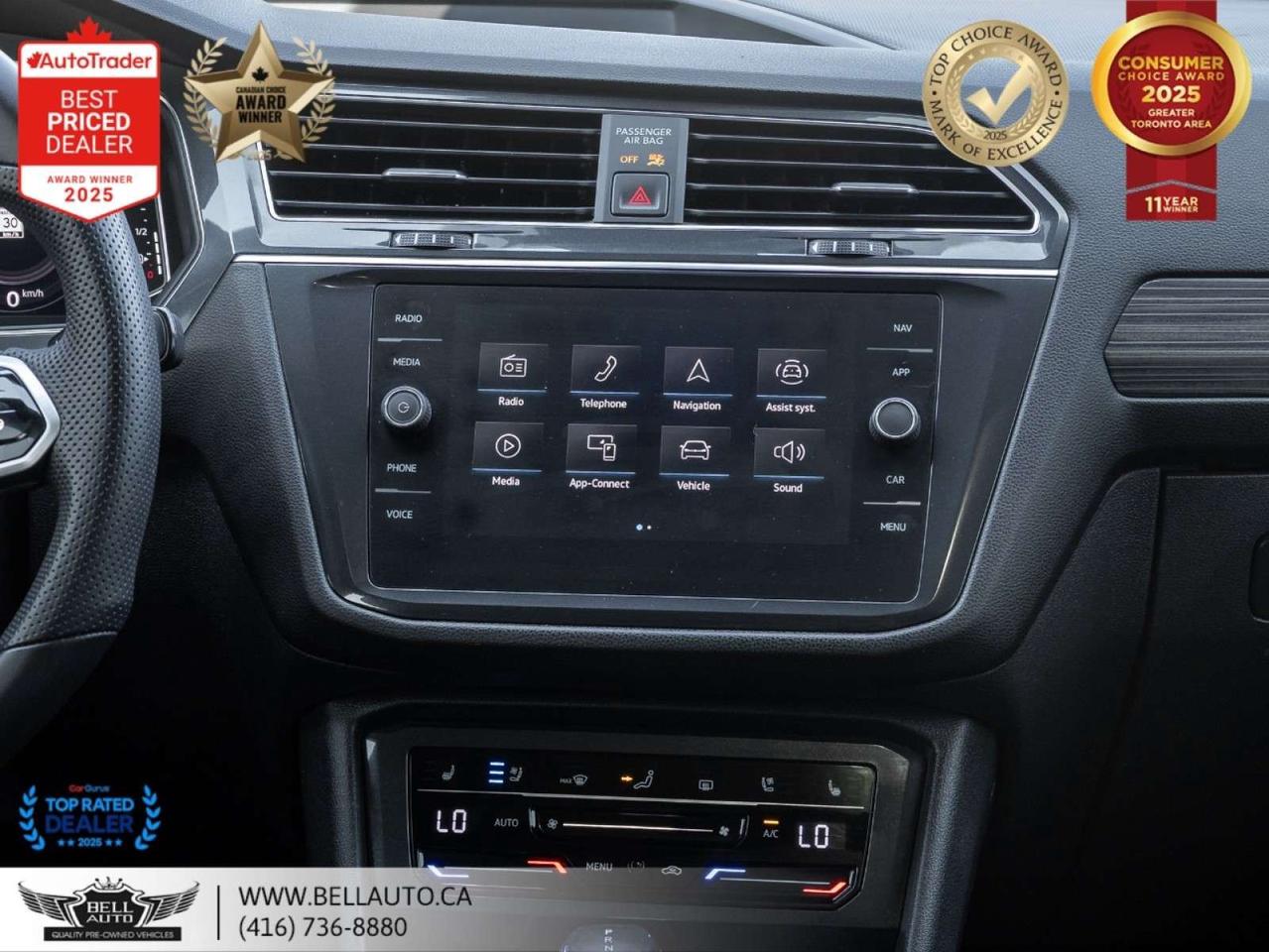 2022 Volkswagen Tiguan Highline R-Line   NAVI   B.CAM   PANO   FENDER   ONEOWNER   NOACCIDENT Photo