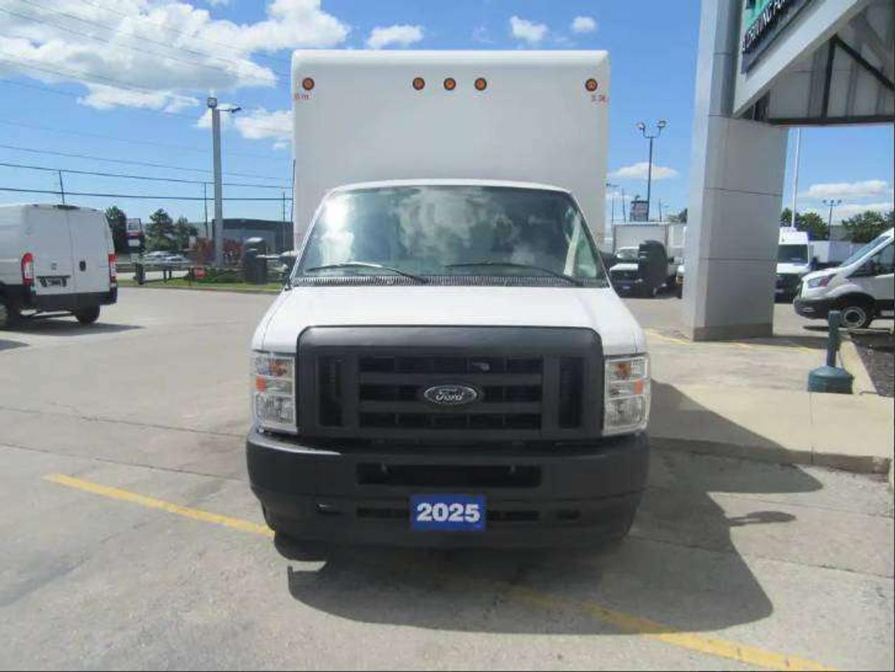 2025 Ford E-Series GAS 16FT HIGH BOX CUBE VAN WITH ROLL OUT RAMP Photo