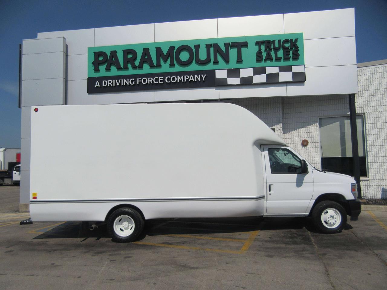 2024 Ford E-450 16FT AEROCELL HIGH BOX CUBE VAN WITH SHELVING Photo5