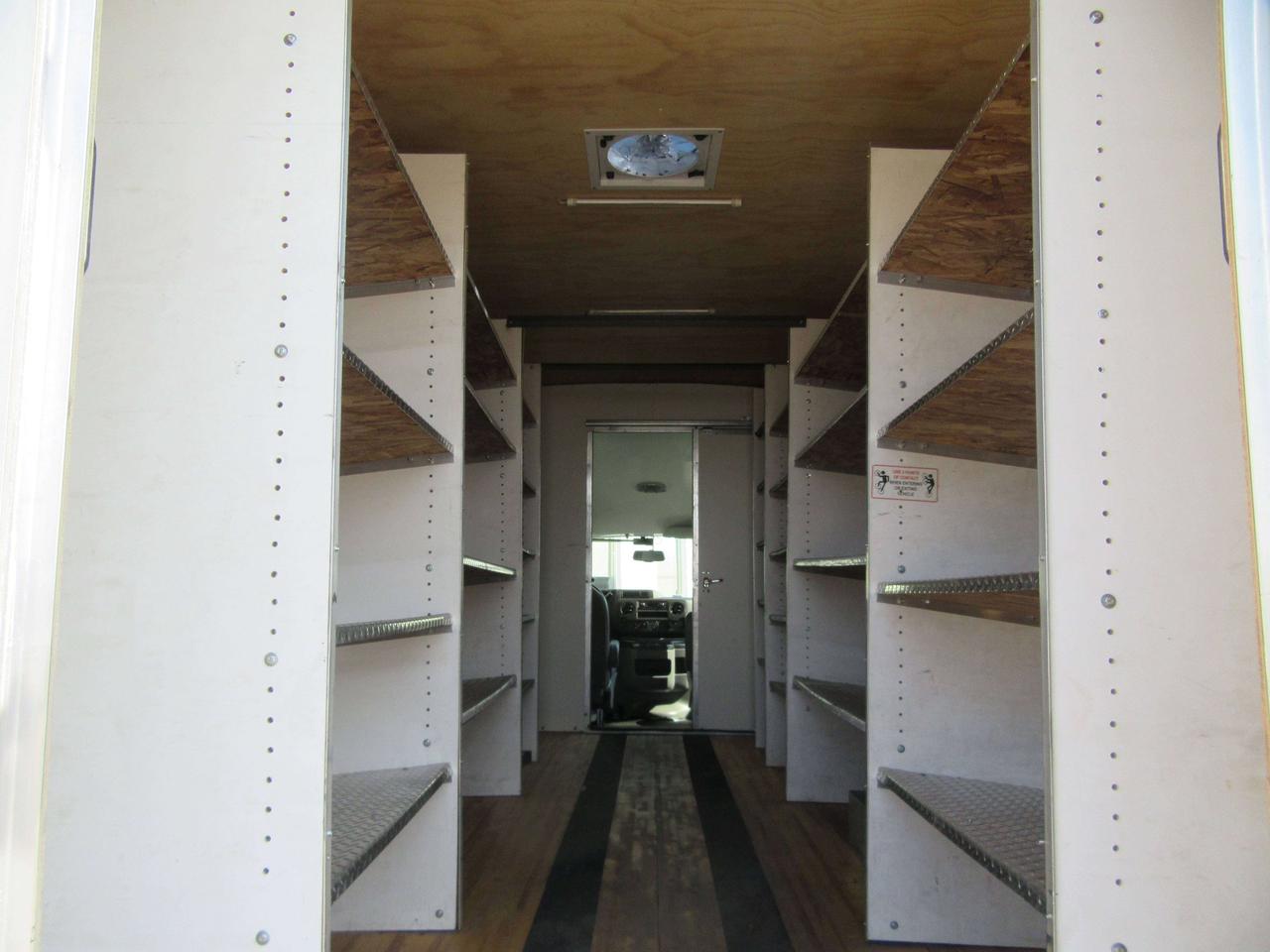 2024 Ford E-450 16FT AEROCELL HIGH BOX CUBE VAN WITH SHELVING Photo