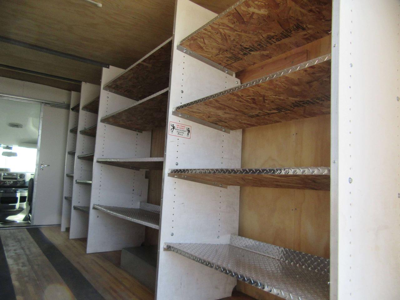 2024 Ford E-450 16FT AEROCELL HIGH BOX CUBE VAN WITH SHELVING Photo