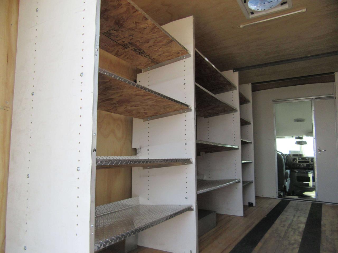 2024 Ford E-450 16FT AEROCELL HIGH BOX CUBE VAN WITH SHELVING Photo
