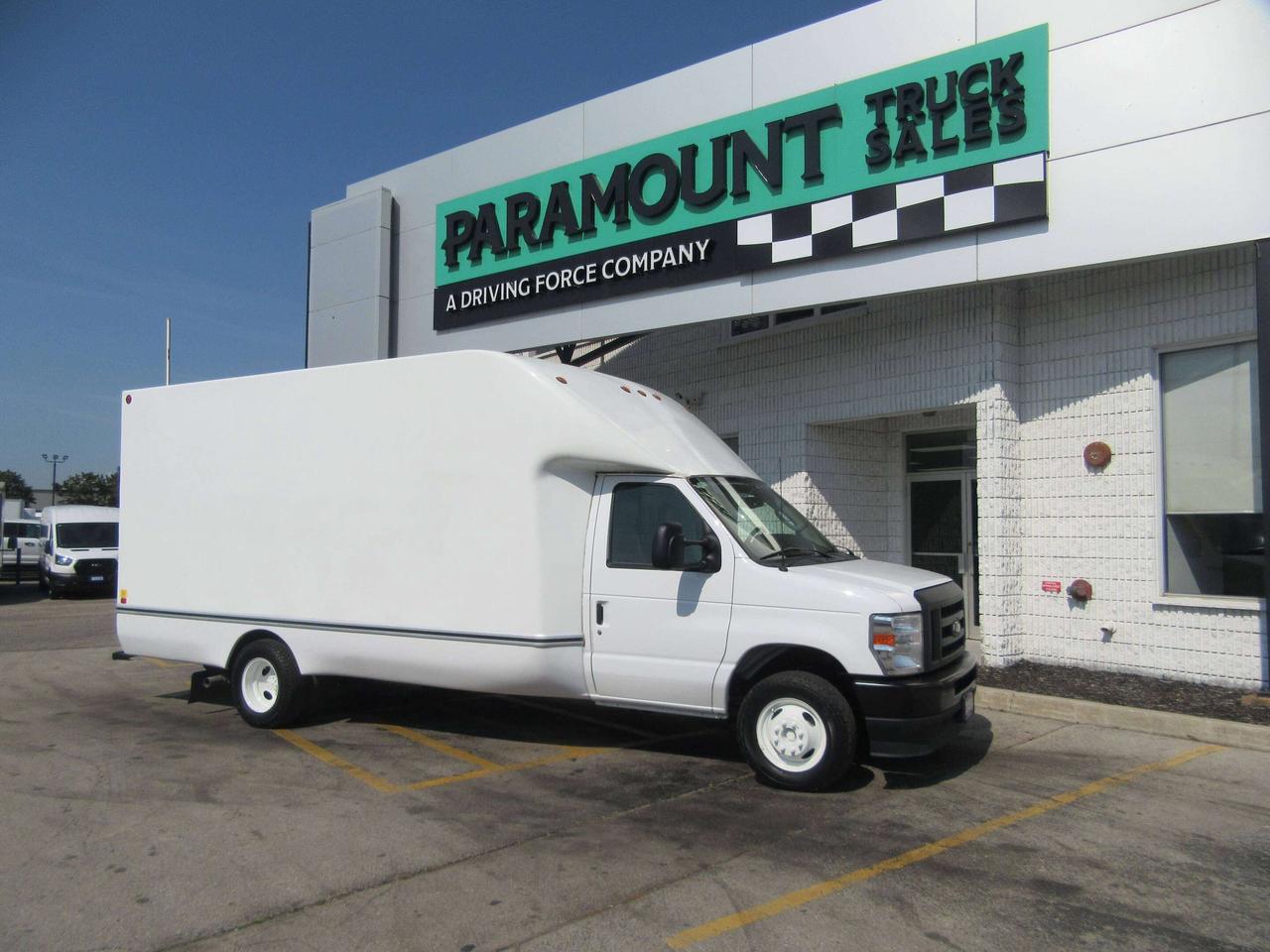2024 Ford E-450 16FT AEROCELL HIGH BOX CUBE VAN WITH SHELVING Photo