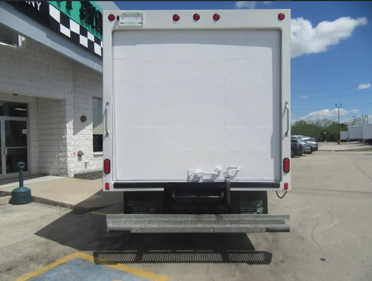 2025 Ford E-450 GAS 16FT HIGH BOX CUBE VAN WITH ROLL OUT RAMP Photo