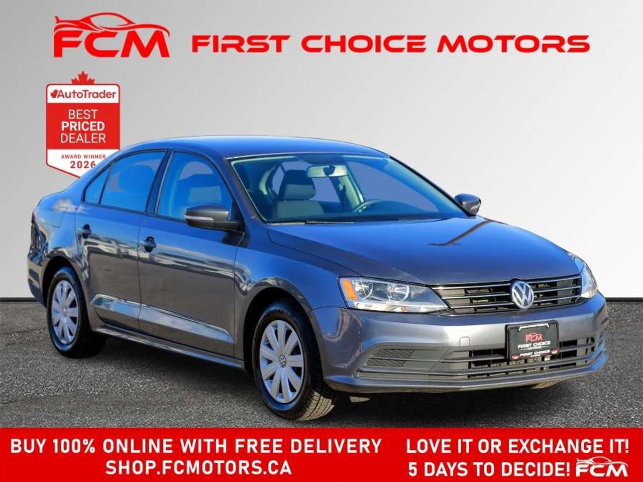 2016 Volkswagen Jetta TRENDLINE   FULLY CERTIFIED WITH WARRANTY Photo