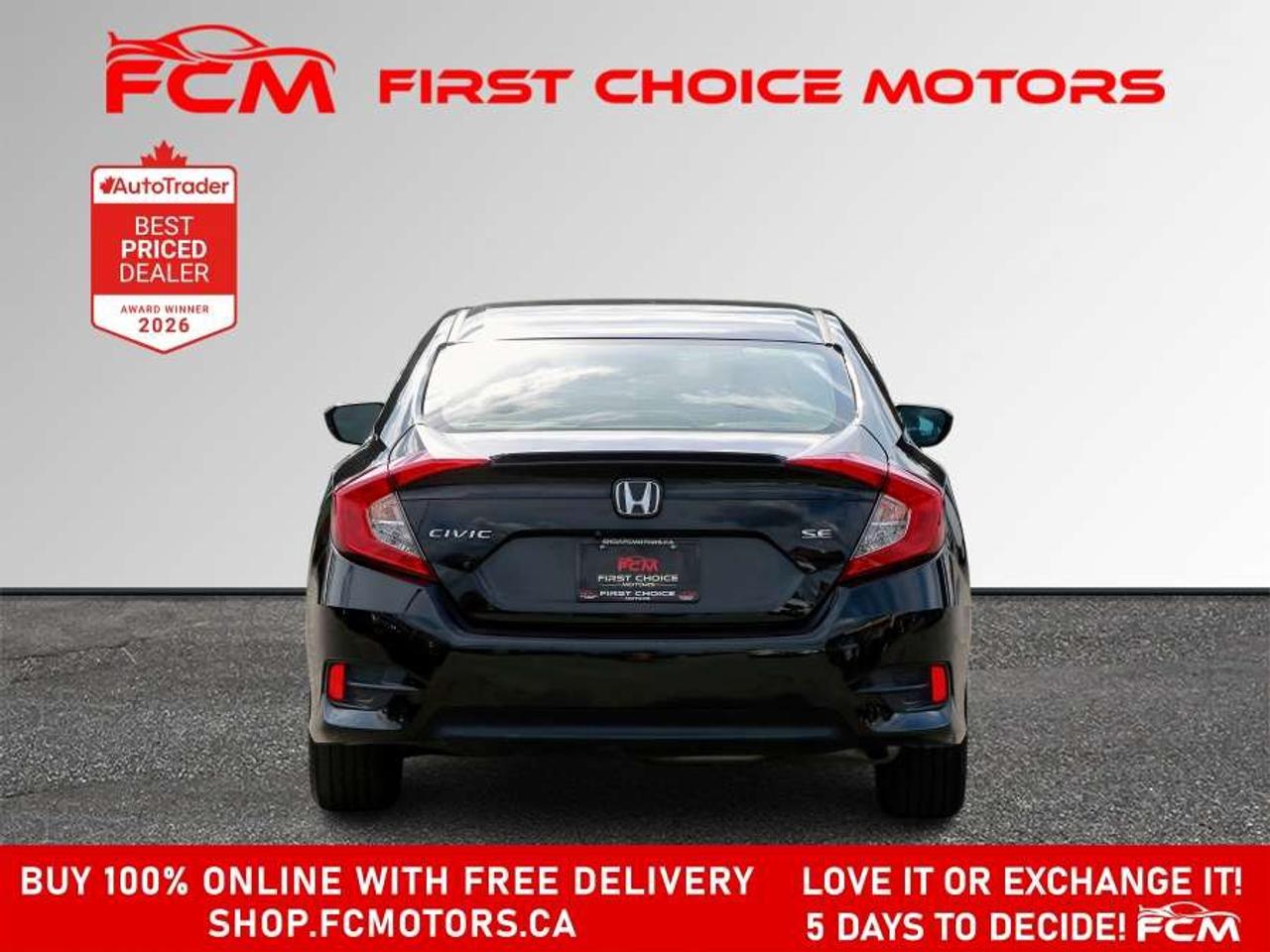 2018 Honda Civic SE   FULLY CERTIFIED WITH WARRANTY Photo