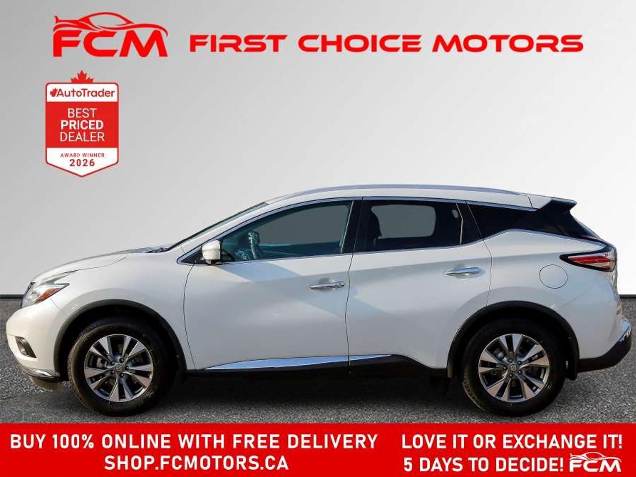 2015 Nissan Murano SL   FULLY CERTIFIED WITH WARRANTY Photo