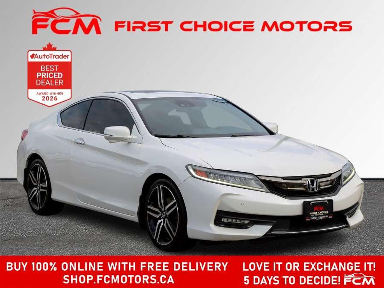 2016 Honda Accord TOURING   FULLY CERTIFIED WITH WARRANTY Photo