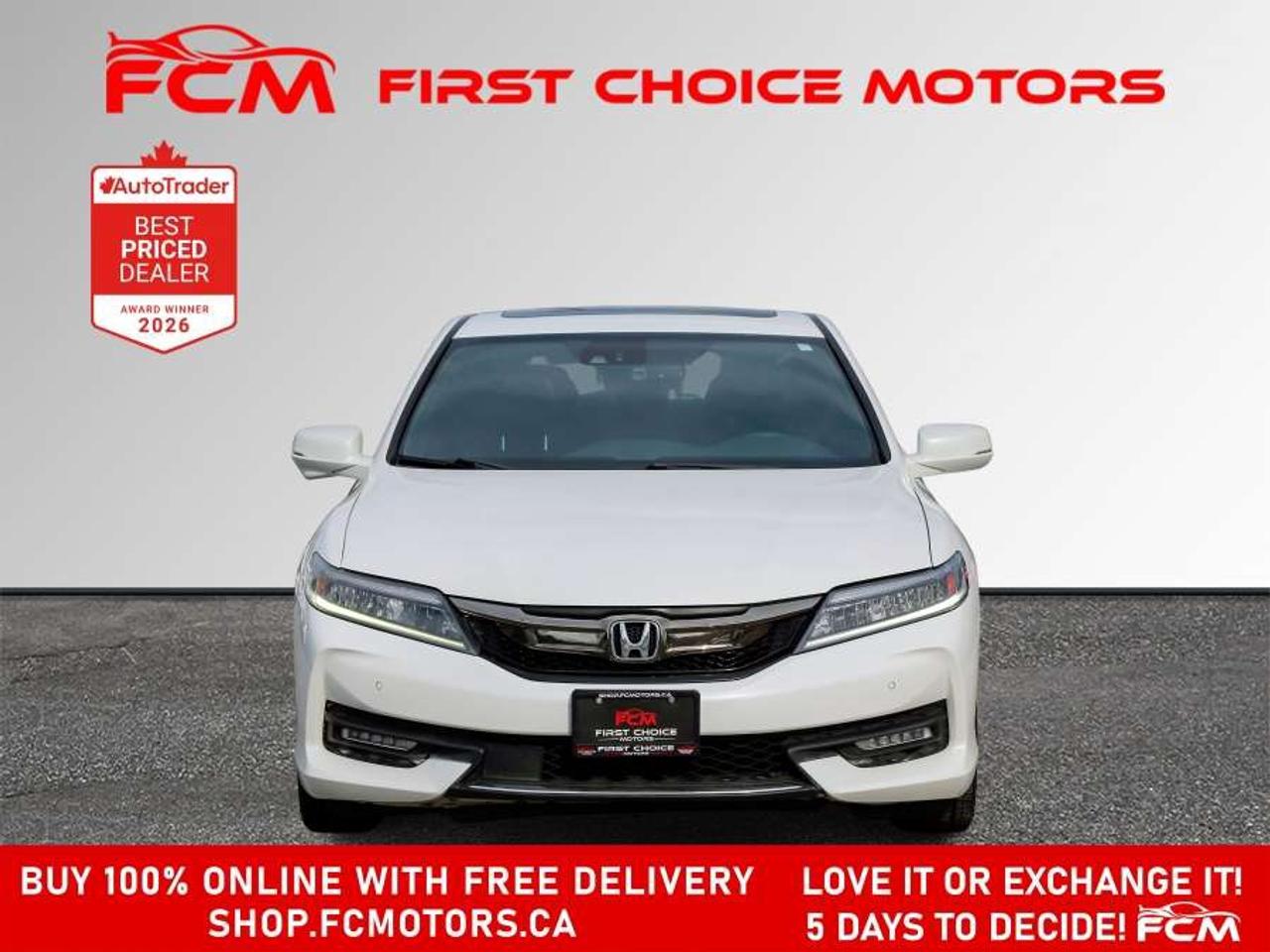 2016 Honda Accord TOURING   FULLY CERTIFIED WITH WARRANTY Photo