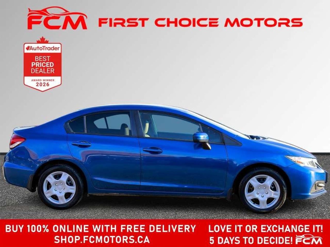 2015 Honda Civic LX   FULLY CERTIFIED WITH WARRANTY Photo