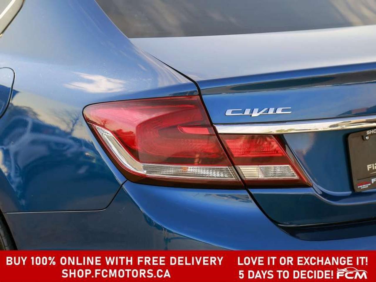 2015 Honda Civic LX   FULLY CERTIFIED WITH WARRANTY Photo