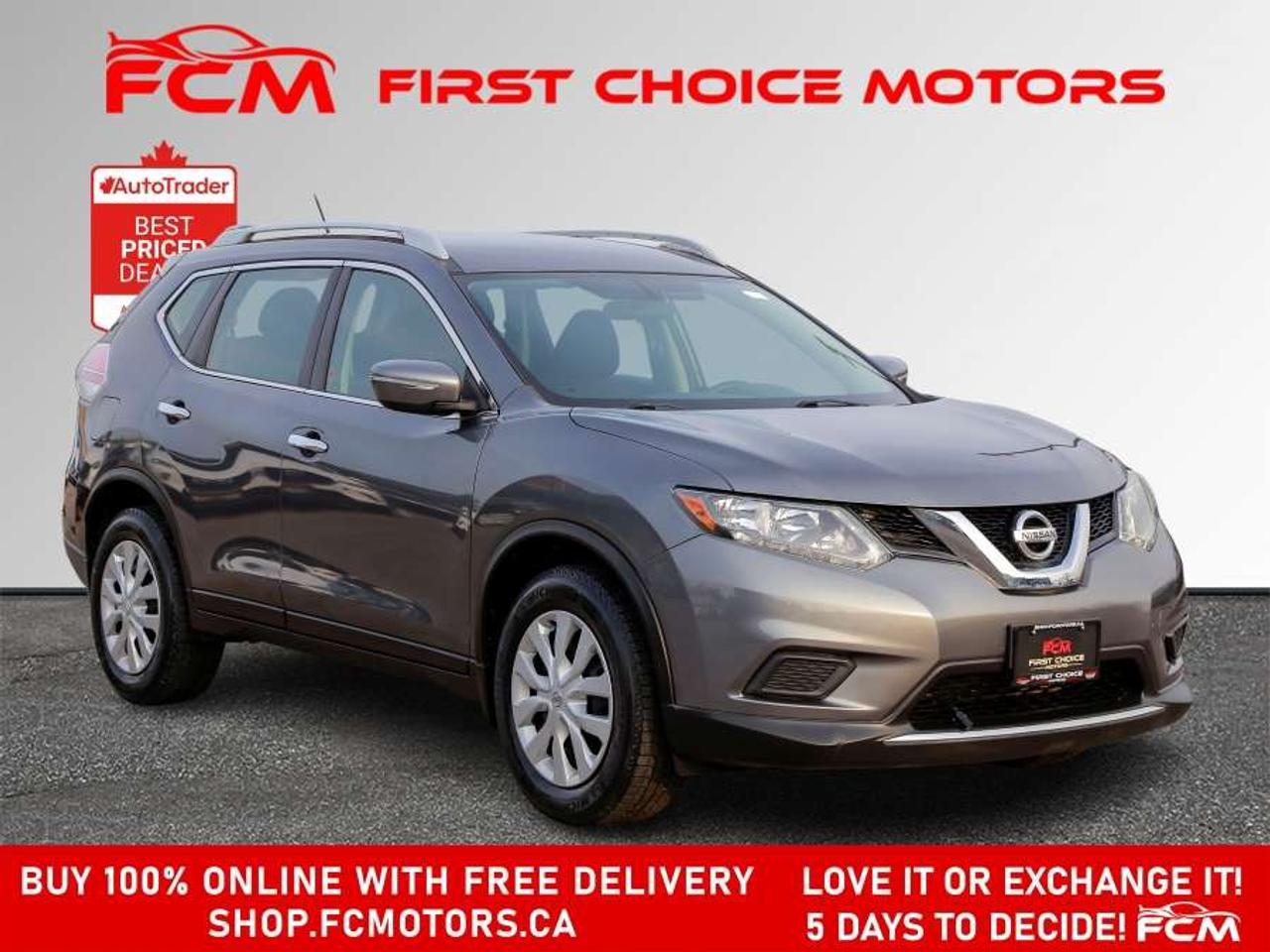 2014 Nissan Rogue S   FULLY CERTIFIED WITH WARRANTY Photo