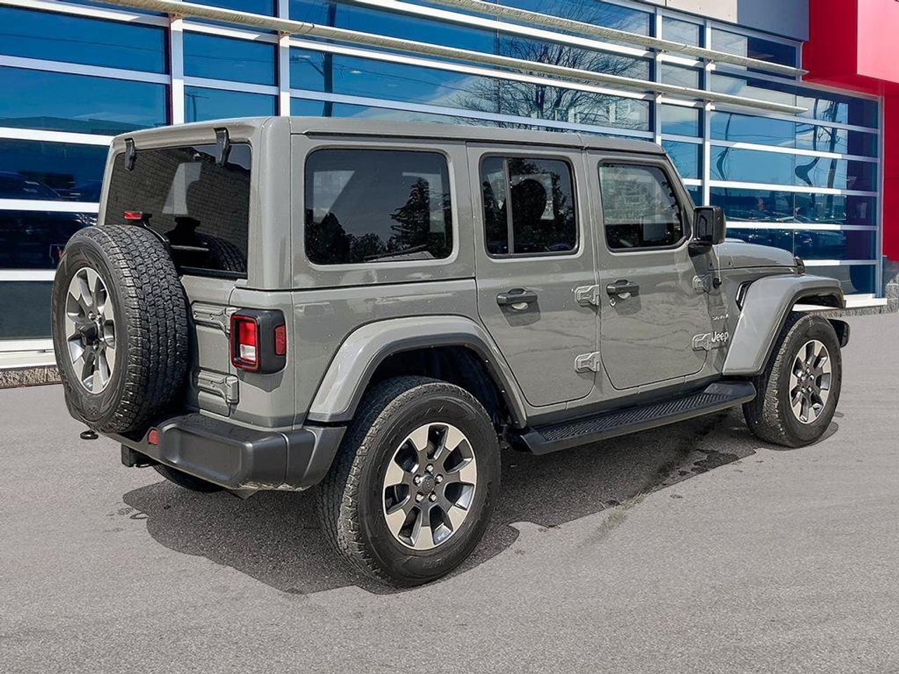 2023 Jeep Wrangler Sahara | One Owner | Clean CarFax | Navigation | Heated Seats & Steering | CarPlay | Android Auto | Photo4