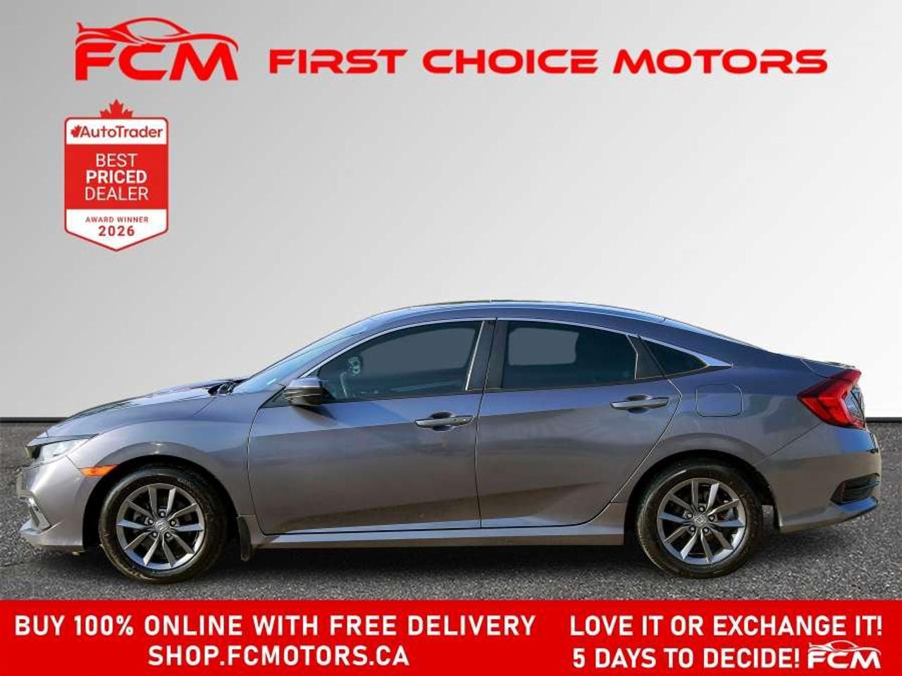 2021 Honda Civic EX   FULLY CERTIFIED WITH WARRANTY Photo