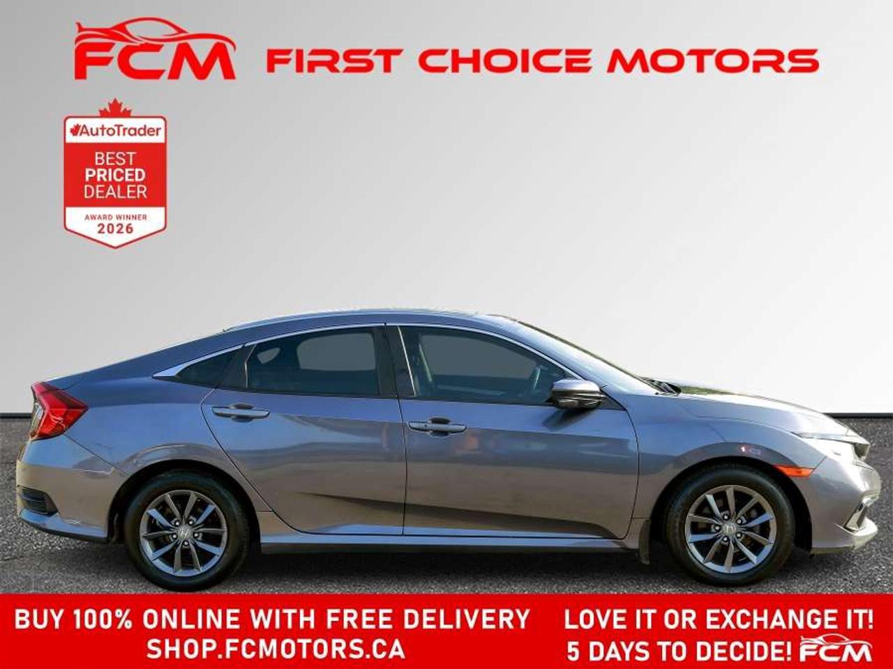 2021 Honda Civic EX   FULLY CERTIFIED WITH WARRANTY Photo