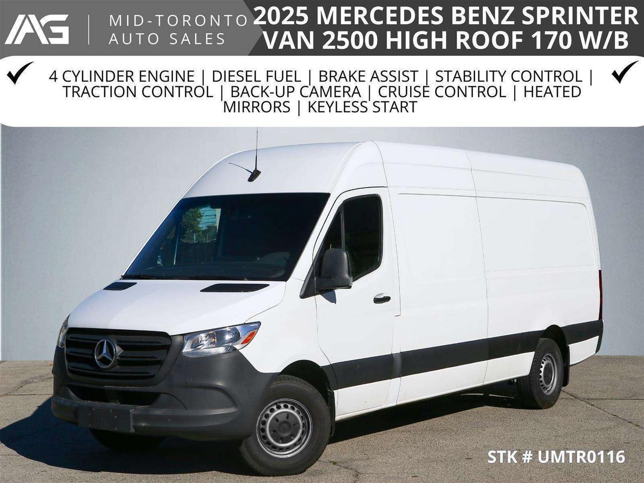 2025 Mercedes-Benz Sprinter 2500 170-in. WB High Roof Photo0