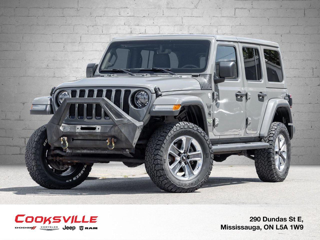Used 2020 Jeep Wrangler JL Unlimited SAHARA for sale in Mississauga, ON