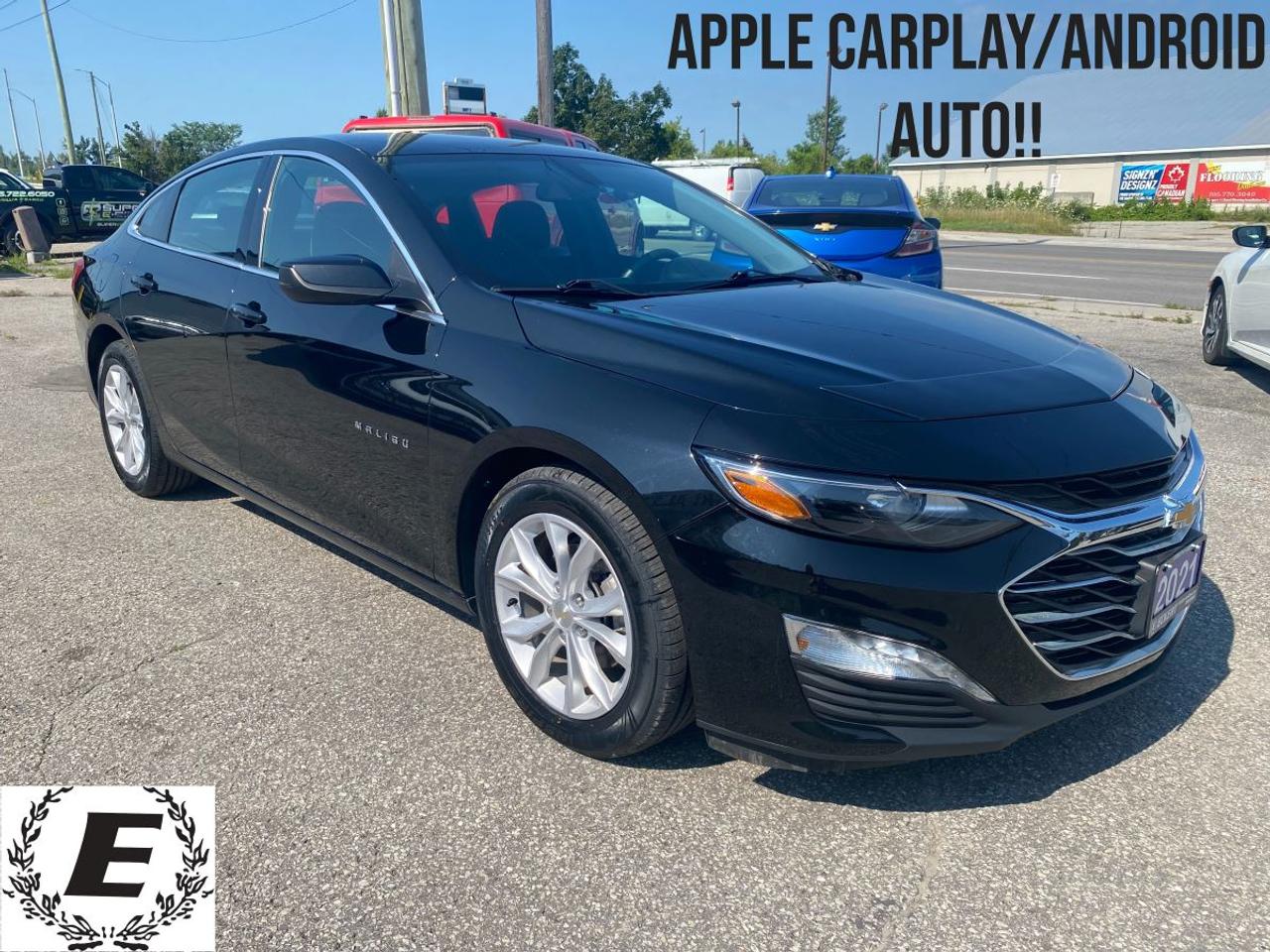 Used 2021 Chevrolet Malibu LT WITH ANDROID AUTO/APPLE CARPLAY!! for sale in Barrie, ON