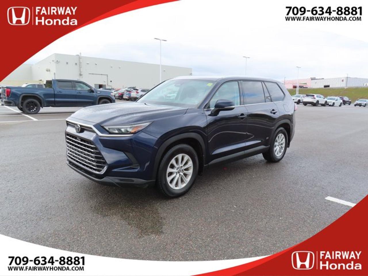 Blue 2024 Toyota Grand Highlander XLE AWD 8-Speed Automatic 2.4L 4-Cylinder*Market Value Pricing*.Fairway Honda - Community Driven!