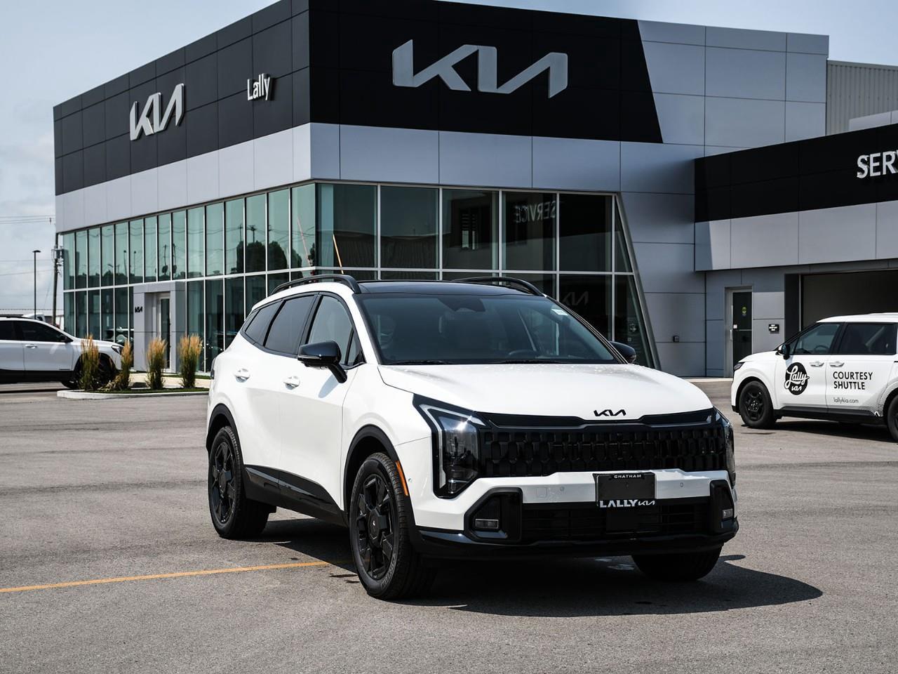 <h3><strong>2026 Kia Sportage  X-Line Limited | Stock #LKSP00785</strong></h3><p>The <strong>2026 Kia Sportage X-Line Limited AWD</strong> represents the highest level of refinement in the Sportage lineup, combining premium luxury, bold X-Line styling, advanced technology, and confident all-weather capability. Built for drivers who want an SUV that's equally comfortable commuting through the city, tackling Canadian winters, or escaping for a weekend adventure, the X-Line Limited delivers exceptional comfort, performance, and versatility. Powered by a responsive <strong>2.5L 4-cylinder engine paired with an 8-speed automatic transmission</strong>, it offers smooth acceleration, impressive fuel efficiency, and confident performance wherever life takes you.</p><p>Equipped with <strong>standard All-Wheel Drive</strong>, the Sportage X-Line Limited provides exceptional traction and stability in rain, snow, and changing road conditions, making it perfectly suited for year-round Canadian driving. Its refined suspension, responsive steering, and elevated ride height provide a smooth, composed driving experience while maintaining the confidence expected from a premium SUV.</p><p>Step inside and you'll discover an upscale cabin designed around both luxury and practicality. Premium <strong>leather seating surfaces</strong>, <strong>heated and ventilated front seats</strong>, <strong>heated rear seats</strong>, and a <strong>heated steering wheel</strong> ensure exceptional comfort throughout every season. The spacious interior offers generous passenger room in both rows, while the versatile cargo area provides the flexibility needed for groceries, luggage, sporting equipment, or weekend getaways.</p><p>Technology is one of the Sportage X-Line Limited's greatest strengths, featuring Kia's stunning <strong>dual 12.3-inch panoramic display system</strong> that seamlessly integrates the digital instrument cluster and infotainment touchscreen into one intuitive interface. <strong>Apple CarPlay and Android Auto</strong>, integrated navigation, <strong>wireless phone charging</strong>, Bluetooth connectivity, premium <strong>Harman Kardon® audio</strong>, and multiple USB charging ports keep everyone connected and entertained. Premium conveniences such as a <strong>panoramic sunroof</strong>, <strong>smart power liftgate</strong>, Digital Key, smart key with push-button start, and remote start further enhance every drive.</p><p>Safety is equally impressive with Kia's comprehensive suite of <strong>Advanced Driver Assistance Systems</strong>, including <strong>Forward Collision-Avoidance Assist</strong>, <strong>Blind-Spot Collision Avoidance Assist</strong>, <strong>Blind-Spot View Monitor</strong>, <strong>Rear Cross-Traffic Collision Avoidance Assist</strong>, <strong>Lane Keeping Assist</strong>, <strong>Lane Following Assist</strong>, <strong>Highway Driving Assist</strong>, <strong>Smart Cruise Control</strong>, and a <strong>Surround View Monitor</strong>, helping provide confidence and peace of mind wherever the road leads.</p><p>The exterior showcases exclusive X-Line styling with rugged body accents, satin-finish trim, distinctive LED lighting, a bold front grille, roof rails, and premium alloy wheels fitted with all-season <strong>tires</strong>. Its athletic stance and sophisticated design create a commanding presence while reflecting the capability and refinement found throughout the vehicle.</p><p>With its combination of premium luxury, advanced technology, exceptional safety features, standard AWD capability, and exclusive X-Line styling, the <strong>2026 Kia Sportage X-Line Limited AWD</strong> delivers everything today's SUV buyer is looking for in one outstanding package.</p><p><strong>Call us today for the latest incentives from Kia Canada!</strong></p> <p>OnRoads: Deductible coverage + Windshield chip coverage + theft/recovery benefit policy. Mats/Wheel locks</p>